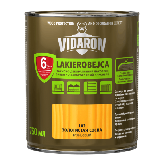 Лакобейц защитно-декоративный VIDARON