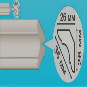 Профиль потолоч. K 30 "Киндекор" (2м)